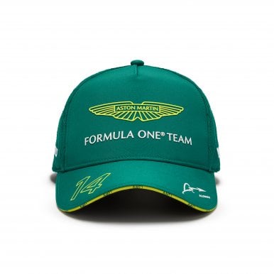 Aston Martin F1 Alonso Green Kids Cap 2024