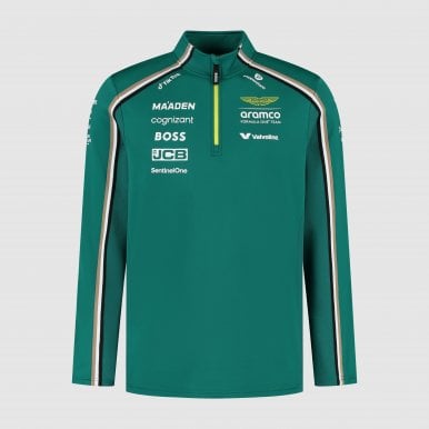 Aston Martin F1 Official Team 1/4 Zip Sweatshirt  2025