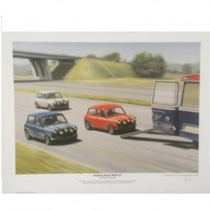 Robert Tomlin Italian Job Getting Away With It Print by 