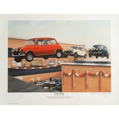 Italian Job Over the Top Print by Robert Tomlin