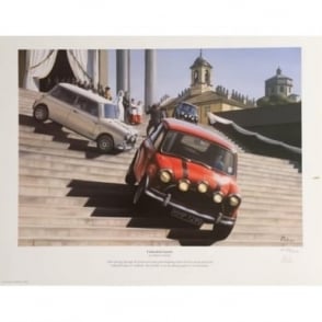 Robert Tomlin Italian Job Uninvited Guests Print by 
