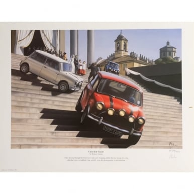 Italian Job Uninvited Guests Print by Robert Tomlin