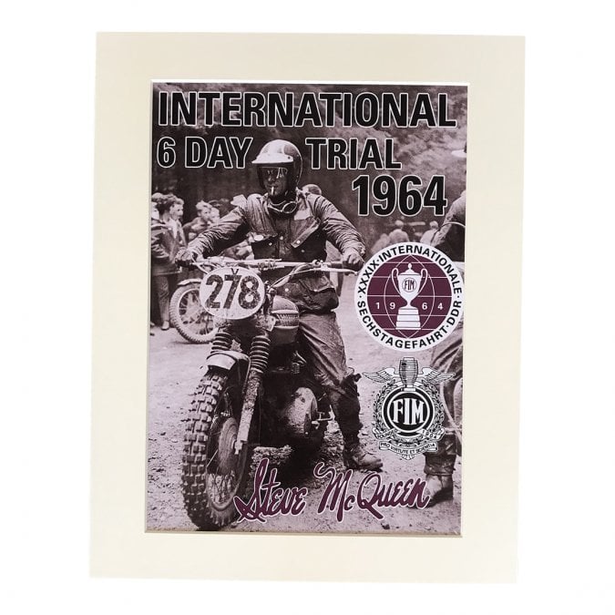 Larrini 1964 International 6 Day Trial A4 Mounted Photo