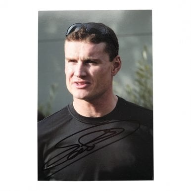 David Coulthard Signed 6 x 4 Photo
