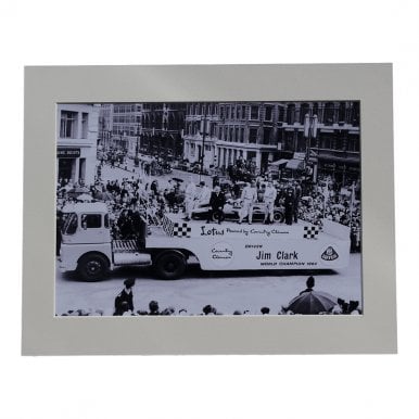 Jim Clark Lotus Champion 1963 A4 Mounted Photo