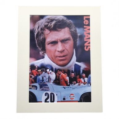Le Mans Colour Poster A4 Mounted Photo
