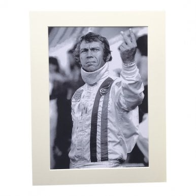 Le Mans Salute A4 Mounted Photo