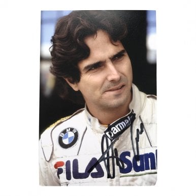 Nelson Piquet Signed 6 x 4 Photo
