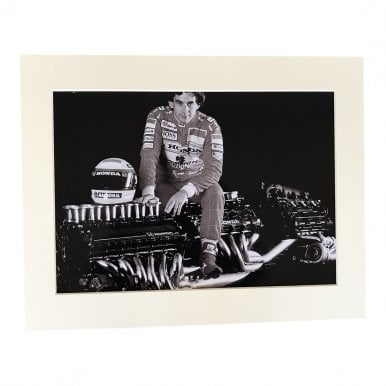 Senna Sat on Honda Engine A4 Mounted Photo