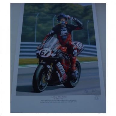 Let's Hear it For Shakey- A print of Shakey Burn by Robert Tomlin