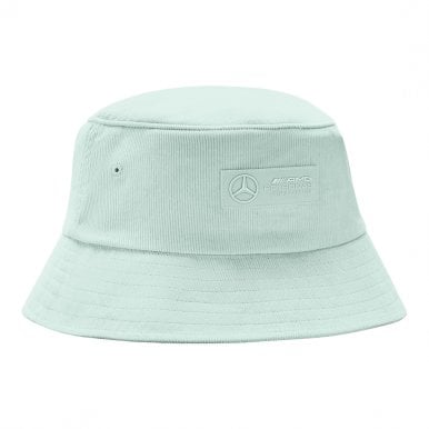 Mercedes AMG Petronas F1 Retro Cord Bucket Hat Mint 2023
