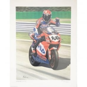Robert Tomlin Serving Notice Neil Hodgson by Print Poster