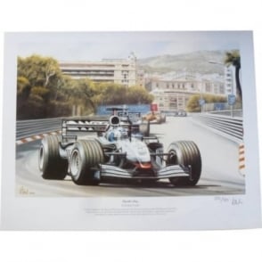 Victor Trusch David's Day by Robert Tomlin Print David Coulthard McLaren