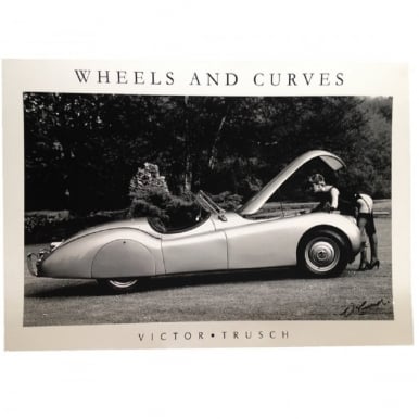 Wheels and Curves Print